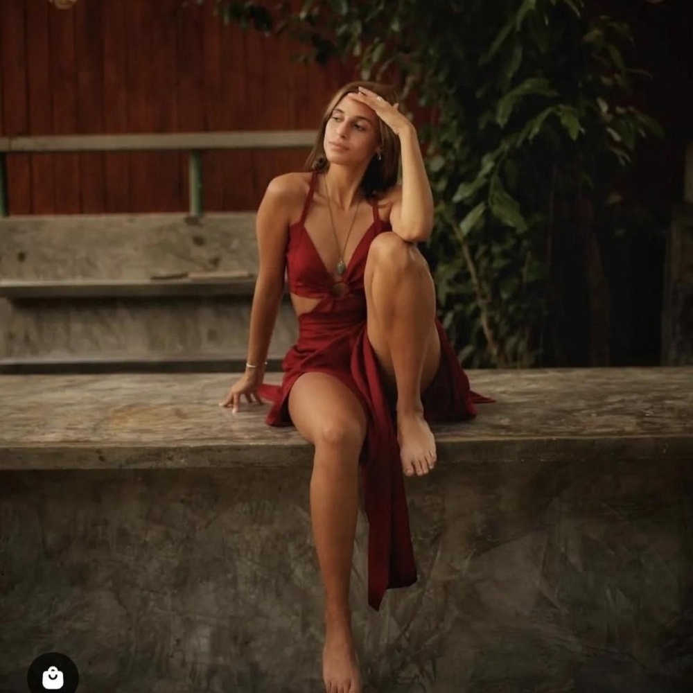 Oceana Tulum Linen Dress